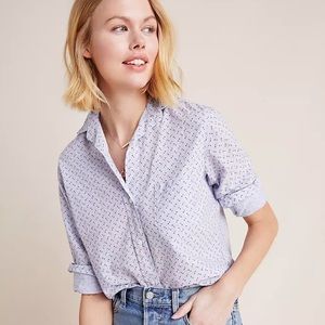Anthropologie Grayson Button Collar Shirt
